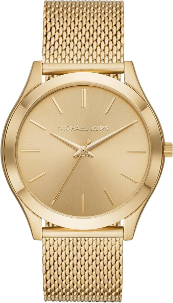 Michael Kors Oversized Slim Runway Men's Watch, Stainless Steel Watch for Men