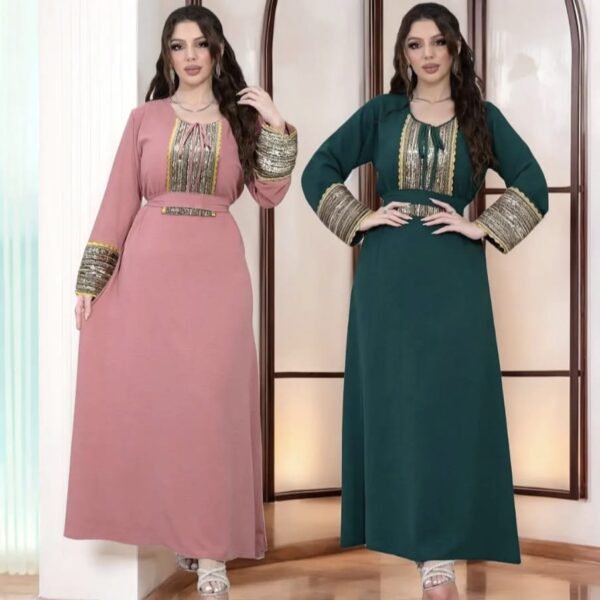 Jalabia Ruched Abaya