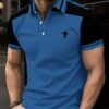 Men's T-shirt classic short sleeved polo - Image 2