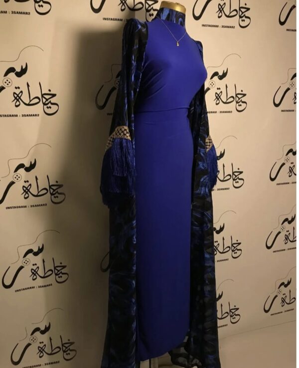 Fashion LUXURY Abaya with scattered Beaded kaftan