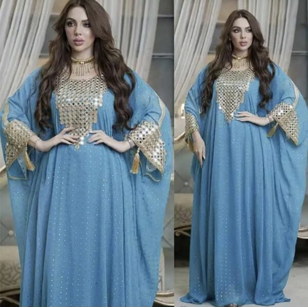 Chiffon drop shape dress - Image 2