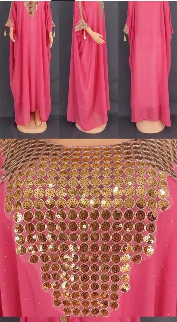 Chiffon drop shape dress - Image 4