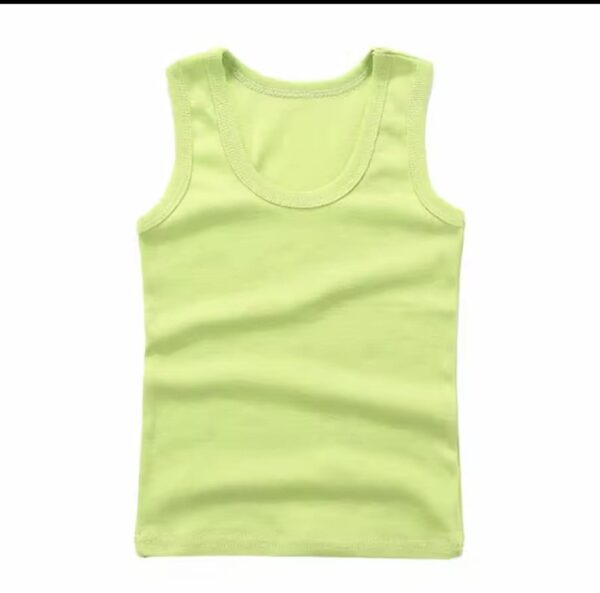 Tank Tops for Boys and Girls Cotton Sleeveless 2 to 12Y - Image 5