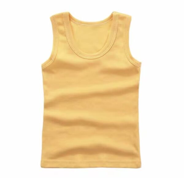 Tank Tops for Boys and Girls Cotton Sleeveless 2 to 12Y - Image 6