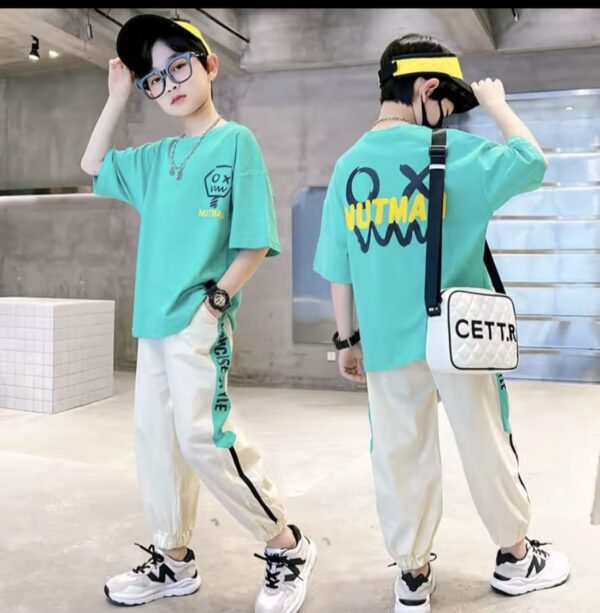 2pcs Outfit Teenage Casual Tracksuit - Image 3