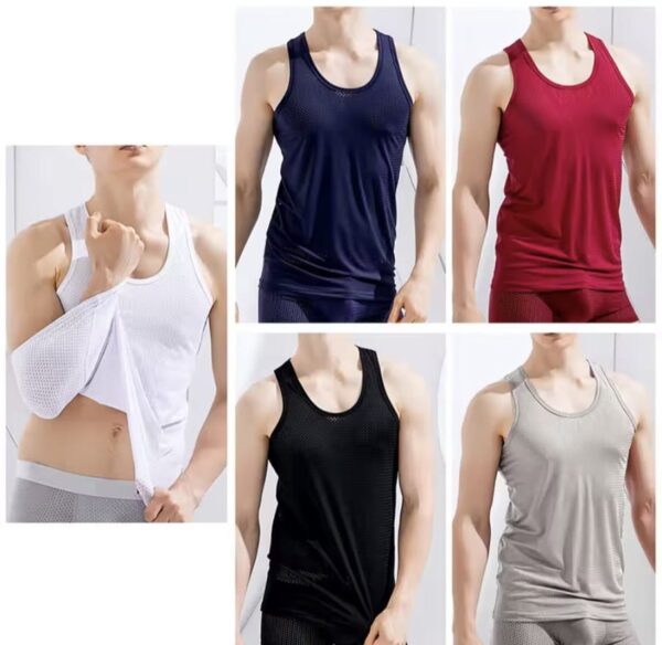 New Men's Mesh  Vest