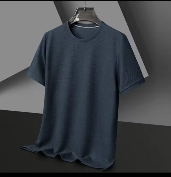 New Summer Waffle Round Neck - Image 3