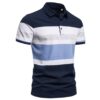 Men's Stripe polo shirt - Image 4