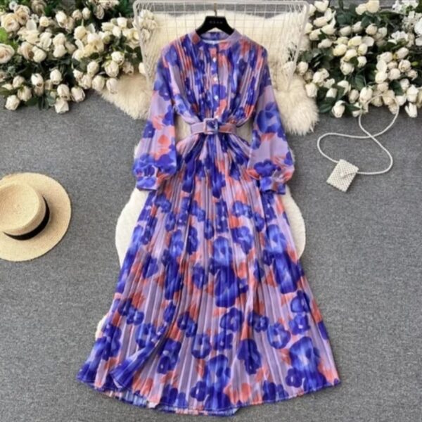 Floral Pendant Dress - Image 4