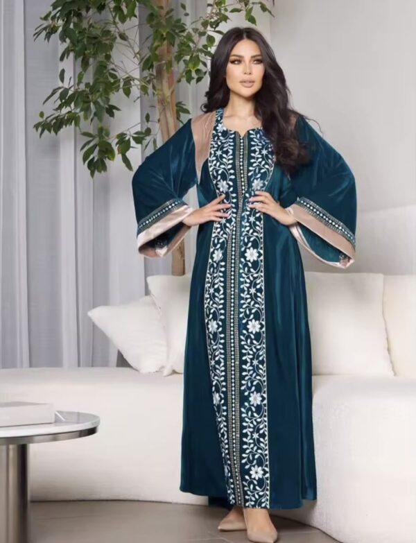 Muslim Dress Women's Abaya - Image 4