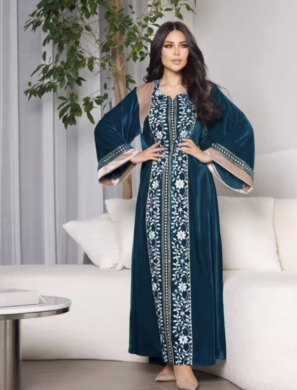 Muslim Dress Women's Abaya - Image 3