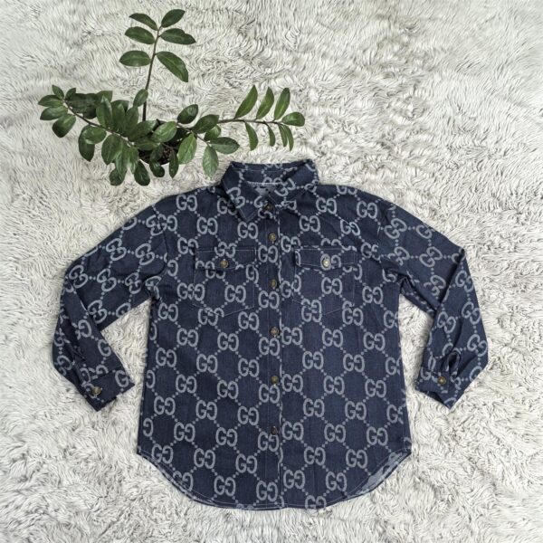 Designer Jean Shirt - Image 2