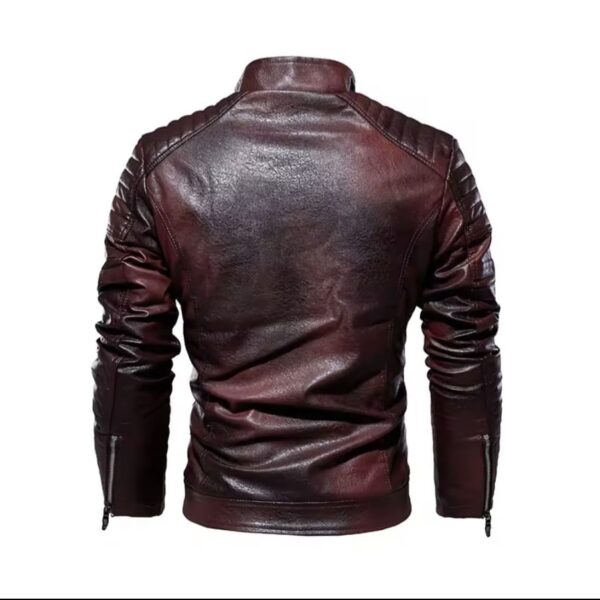 New Men's Leather Jacket - Image 3
