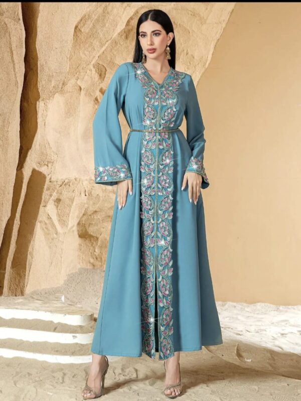 Women's Modest Rayon Abaya - Image 3