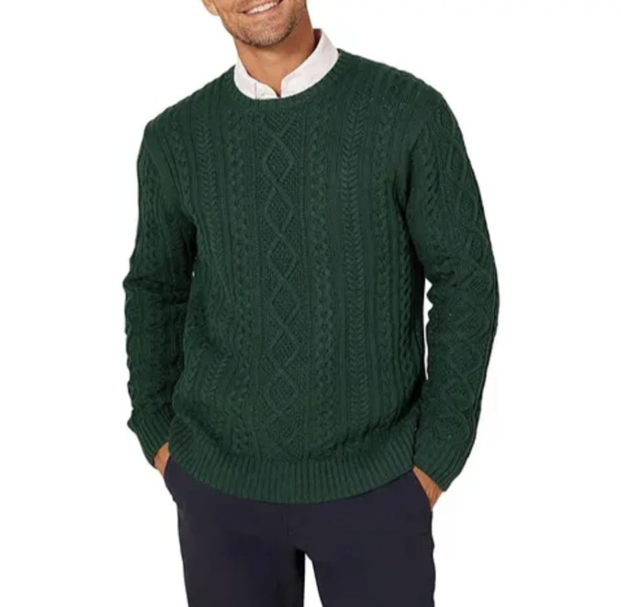 Men's Jacquard sweater Pullover