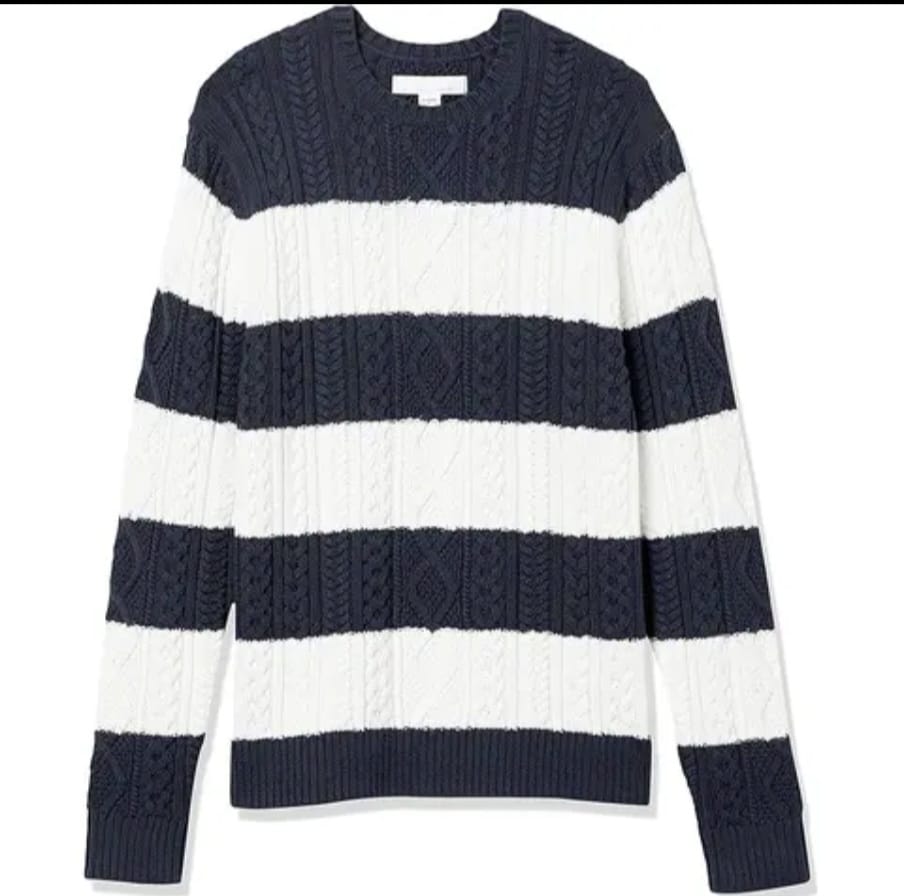 Men's Jacquard sweater Pullover - Image 3