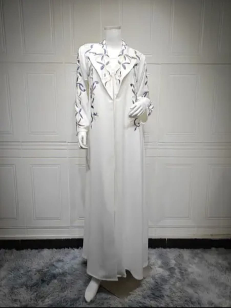 Muslim Abaya Dress For Fall and Winter - Image 2