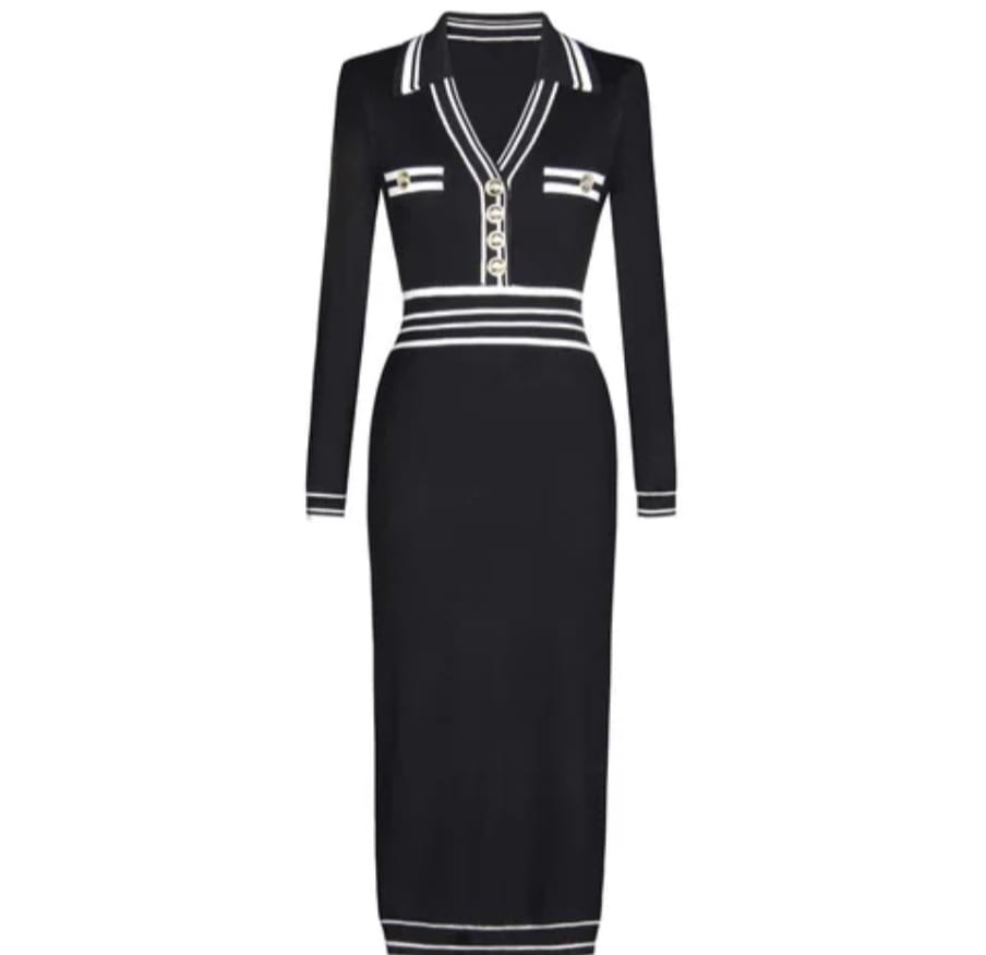 New Winter Fashion Longsleeve Dress