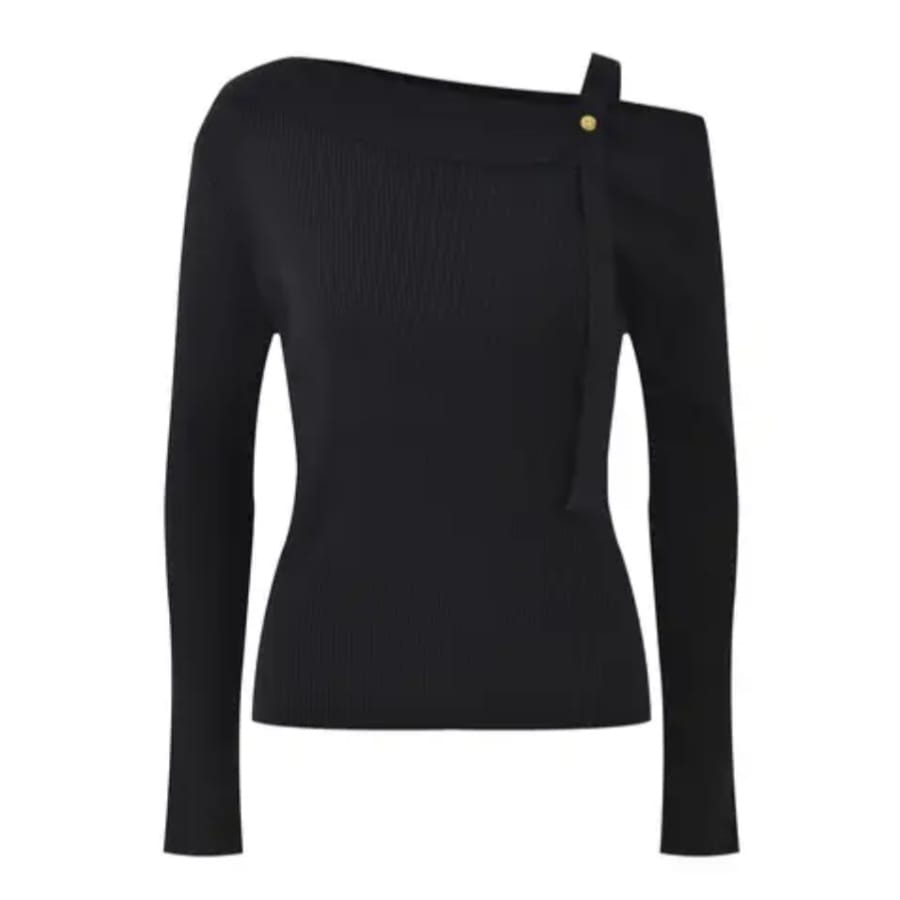 Sexy Designed One- Shoulder Lady Outerwear - Image 2